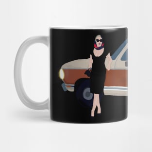 Tiffany valentine and car (3) Mug